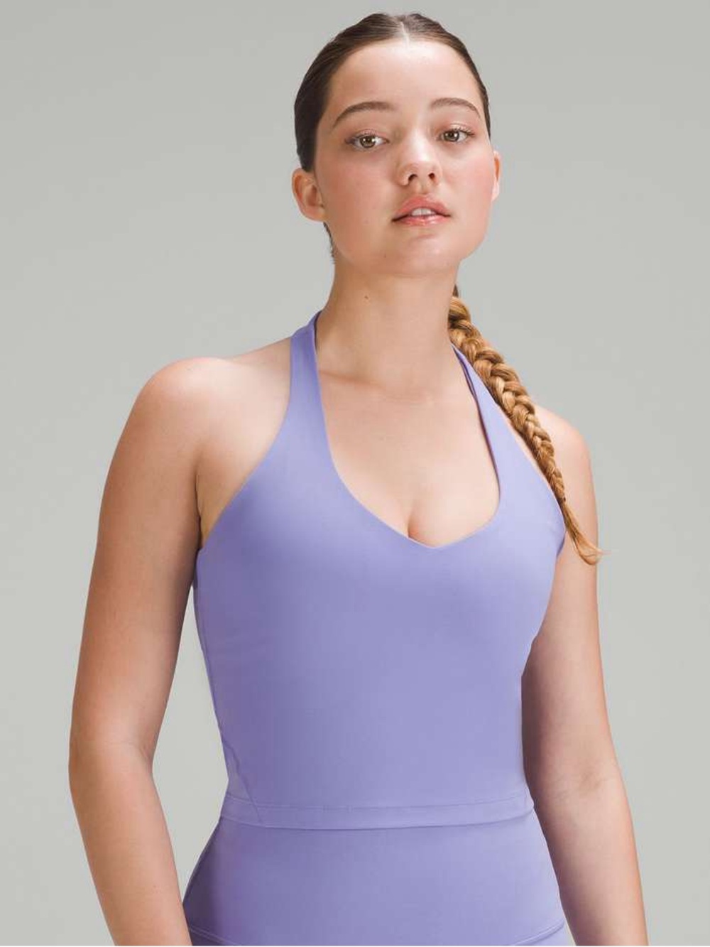 lululemon athletica Lilac Scoop-Back Tank Top
